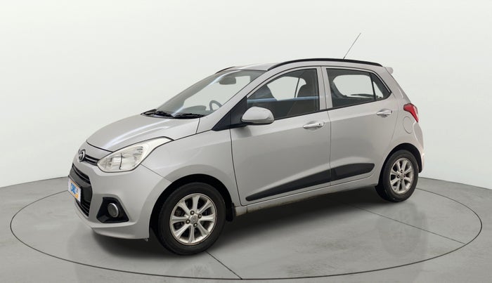 2015 Hyundai Grand i10 ASTA AT 1.2 KAPPA VTVT, Petrol, Automatic, 1,10,957 km, Left Front Diagonal