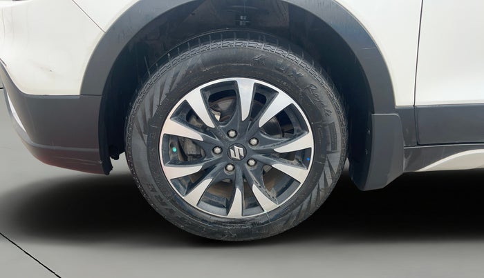 2021 Maruti S Cross ALPHA 1.5, Petrol, Manual, 48,357 km, Left Front Wheel