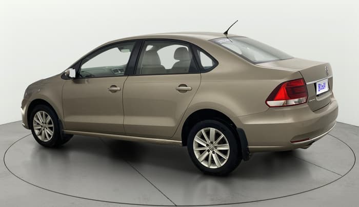 2016 Volkswagen Vento HIGHLINE 1.5 AT, Diesel, Automatic, 1,22,532 km, Left Back Diagonal
