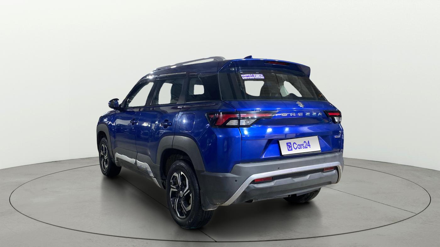 2023 Maruti BREZZA VXI SMART HYBRID, Petrol, Manual, 37,181 km, Left Back Diagonal