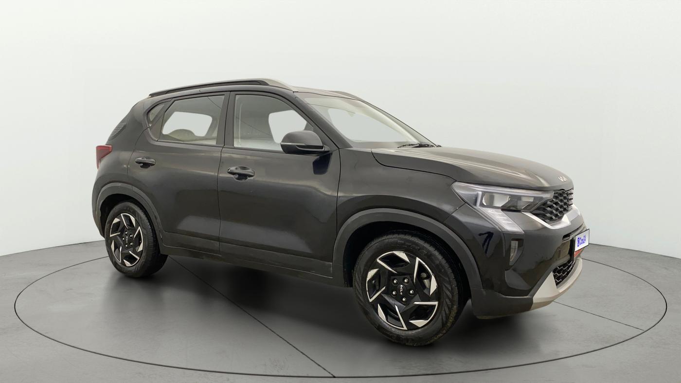 2024 KIA SONET HTK PLUS 1.2 PETROL MT, Petrol, Manual, 87,471 km, Right Front Diagonal