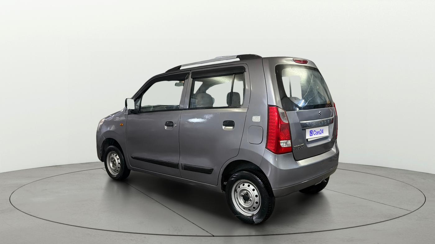 2017 Maruti Wagon R 1.0 LXI CNG, CNG, Manual, 75,765 km, Left Back Diagonal
