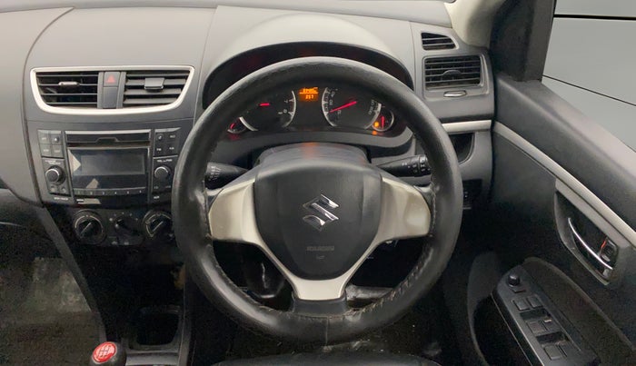 2017 Maruti Swift VXI O, Petrol, Manual, 69,453 km, Steering Wheel Close Up