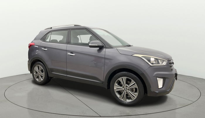 2017 Hyundai Creta SX PLUS AT 1.6 PETROL, Petrol, Automatic, 89,585 km, Right Front Diagonal