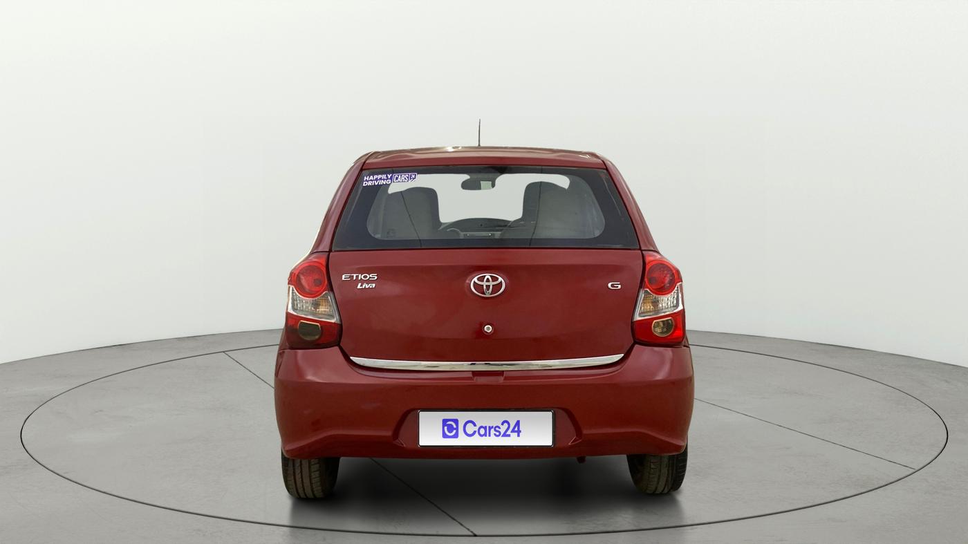 2014 Toyota Etios Liva G, Petrol, Manual, 36,392 km, Back/Rear