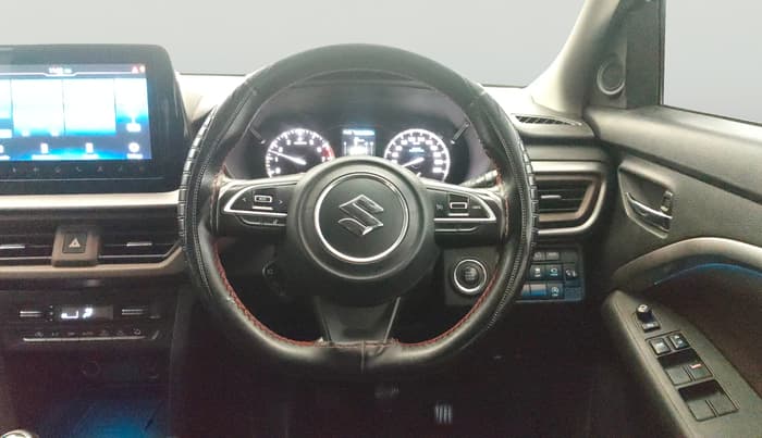 2022 Maruti BREZZA ZXI + SMART HYBRID, Petrol, Manual, 54,250 km, Steering Wheel Close Up