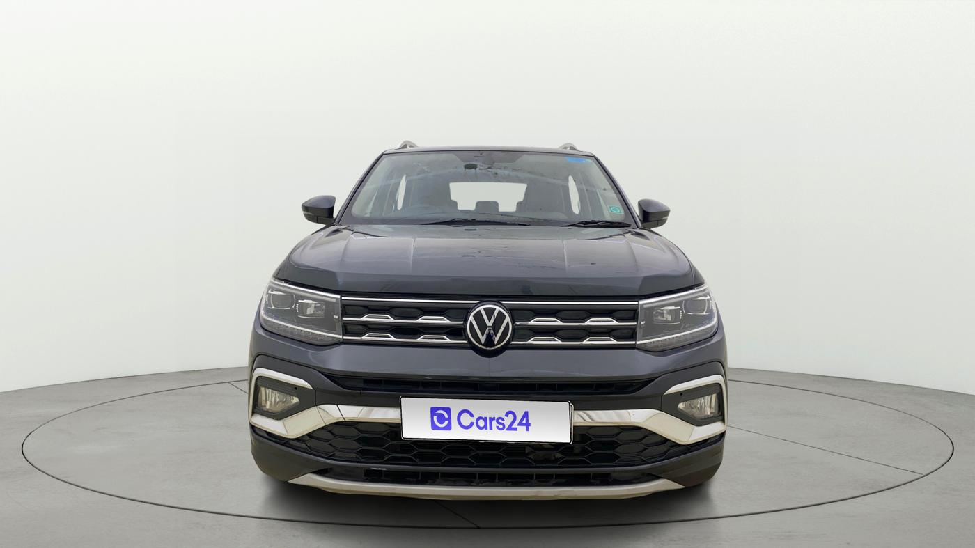 2022 Volkswagen TAIGUN TOPLINE 1.0 TSI AT, Petrol, Automatic, 1,16,362 km, Front