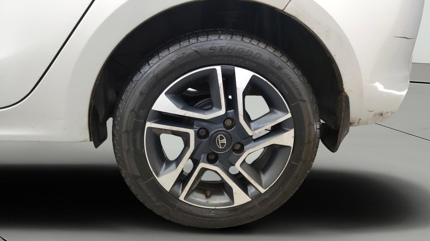 2021 Tata TIGOR XZA PLUS PETROL, Petrol, Automatic, 82,174 km, Left Rear Wheel