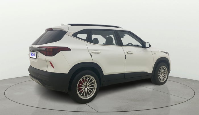 2021 KIA SELTOS HTE 1.5 PETROL, CNG, Manual, 24,050 km, Right Back Diagonal