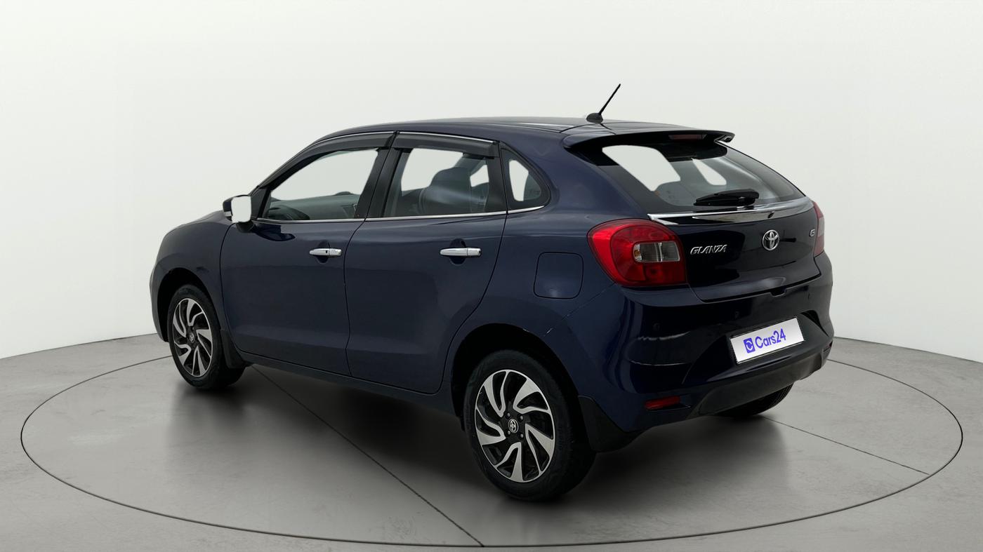 2019 Toyota Glanza G ISG, Petrol, Manual, 47,625 km, Left Back Diagonal