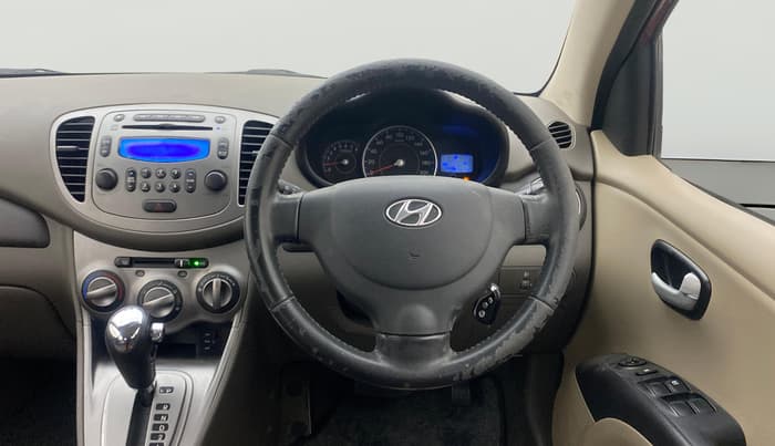 2013 Hyundai i10 SPORTZ 1.2 AT, Petrol, Automatic, 74,443 km, Steering Wheel Close Up