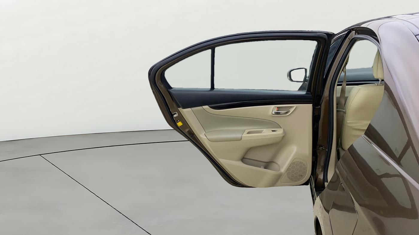 2018 Maruti Ciaz ZETA 1.4  MT PETROL, Petrol, Manual, 63,238 km, LHS Rear Door