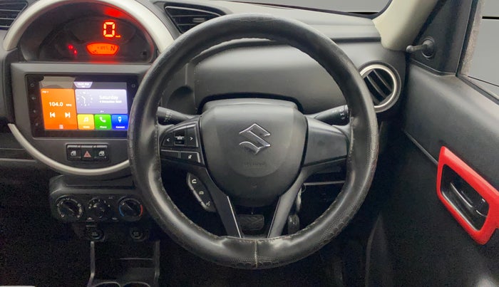 2020 Maruti S PRESSO VXI PLUS AMT, Petrol, Automatic, 41,897 km, Steering Wheel Close Up