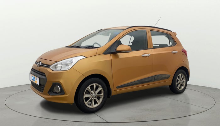 2016 Hyundai Grand i10 ASTA (O) AT 1.2 KAPPA VTVT, Petrol, Automatic, 64,215 km, Left Front Diagonal