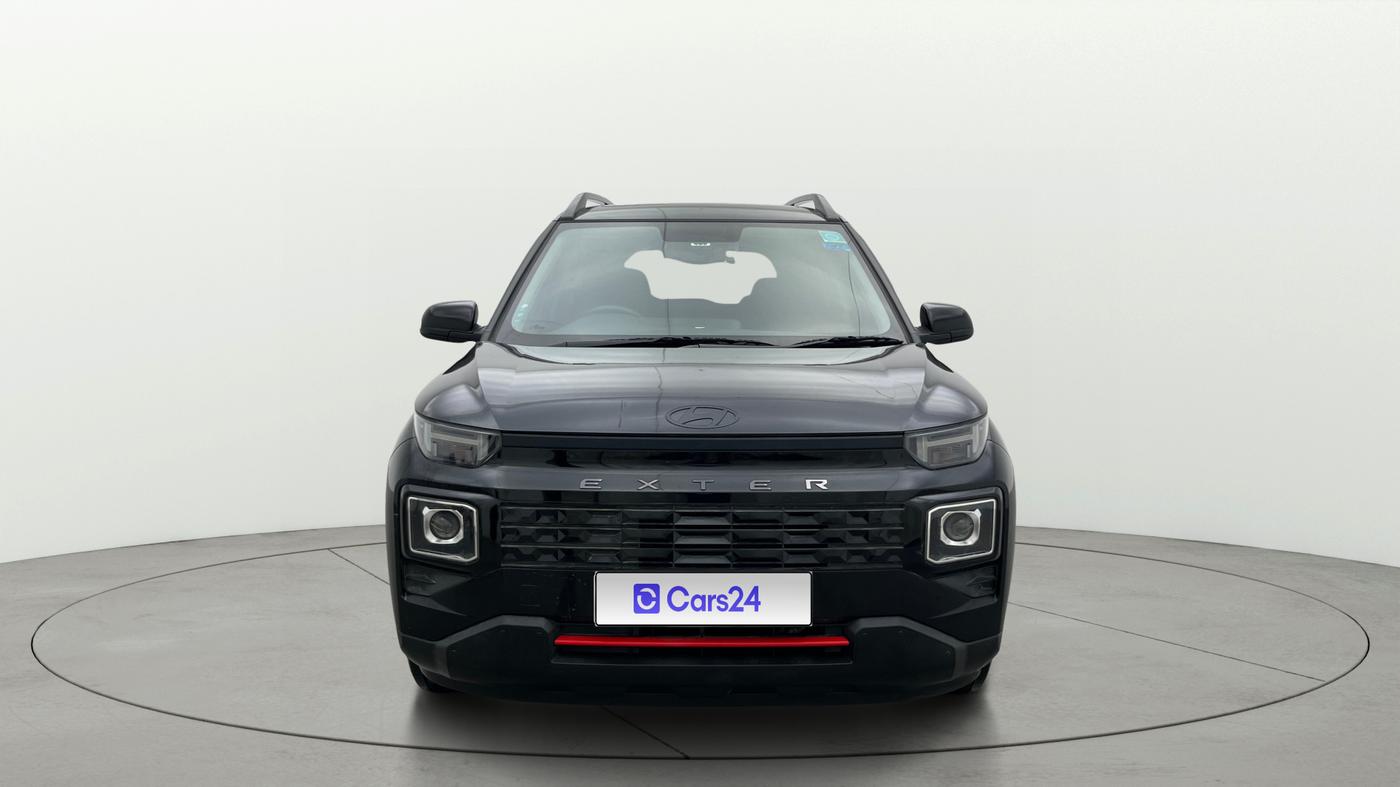 2024 Hyundai EXTER SX (O) Connect 1.2 MT Knight Edition Dual Tone, Petrol, Manual, 12,714 km, Front