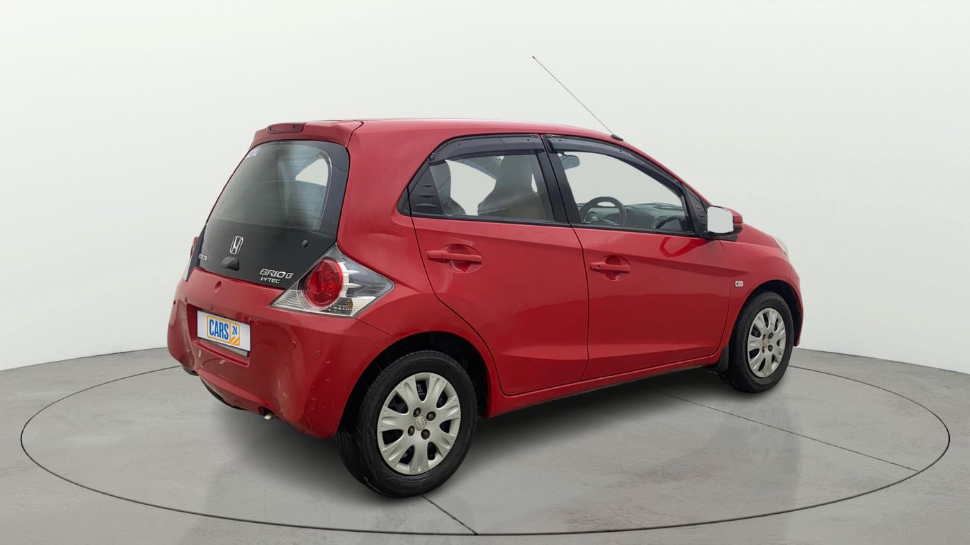 2014 Honda Brio S MT, Petrol, Manual, 90,678 km, Right Back Diagonal