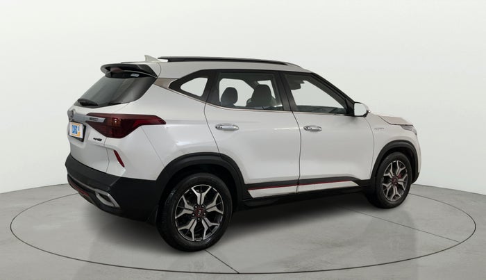 2020 KIA SELTOS GTX PLUS AT 1.5 DIESEL, Diesel, Automatic, 75,342 km, Right Back Diagonal
