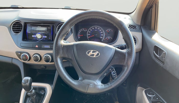 2015 Hyundai Grand i10 MAGNA 1.2 KAPPA VTVT, Petrol, Manual, 73,224 km, Steering Wheel Close Up