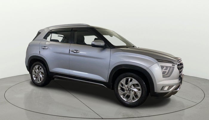 2021 Hyundai Creta SX 1.5 PETROL, Petrol, Manual, 59,854 km, Right Front Diagonal