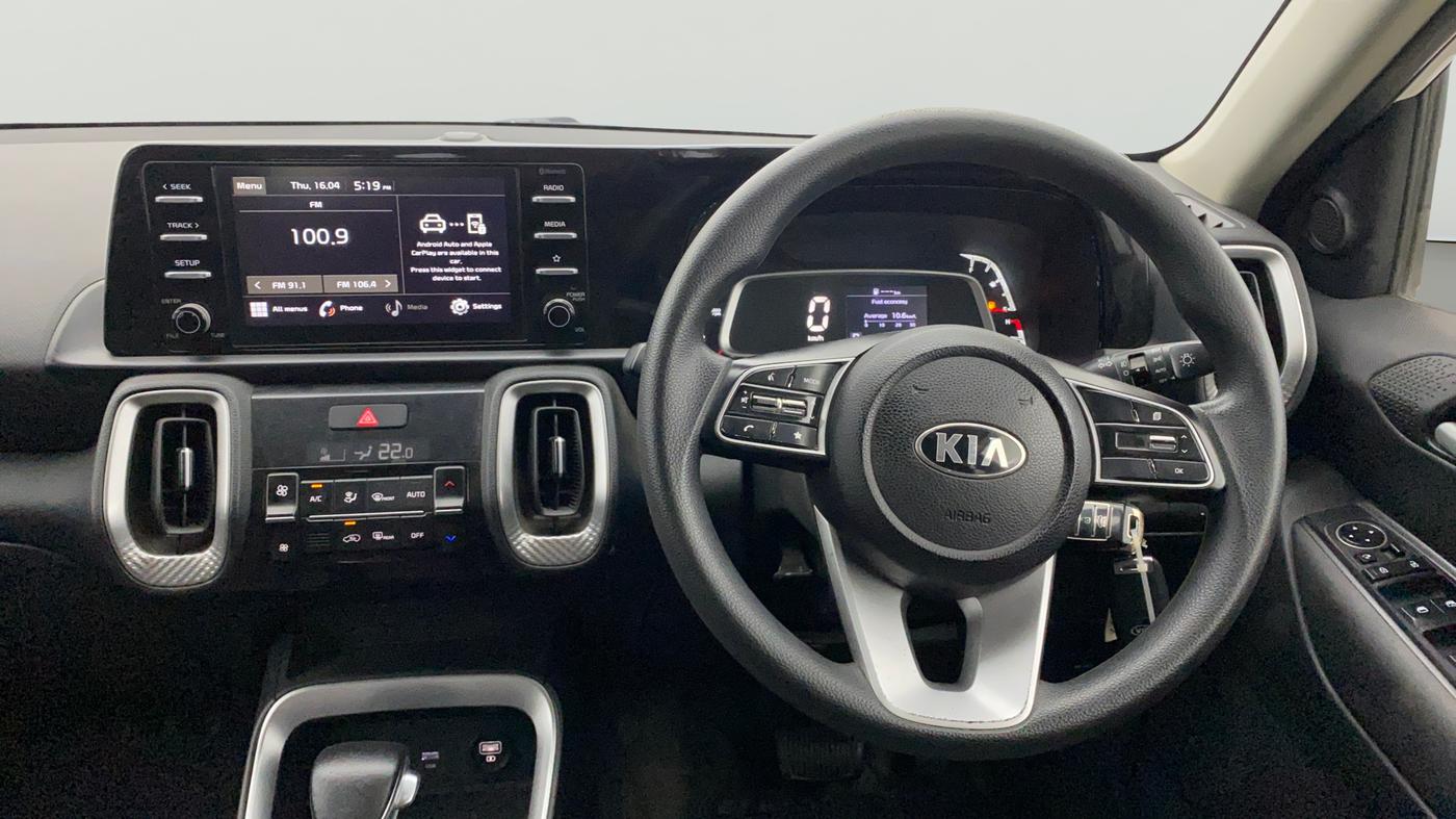 2021 KIA SONET HTK PLUS 1.5 AT, Diesel, Automatic, 83,760 km, Steering Wheel Close Up