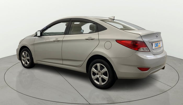 2014 Hyundai Verna FLUIDIC 1.4 CRDI, Diesel, Manual, 91,151 km, Left Back Diagonal