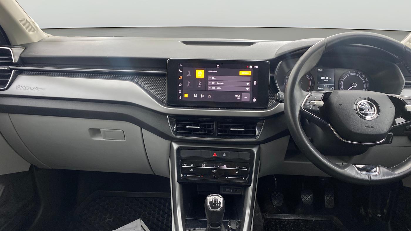 2021 Skoda KUSHAQ AMBITION 1.0L TSI MT, Petrol, Manual, 91,398 km, Air Conditioner