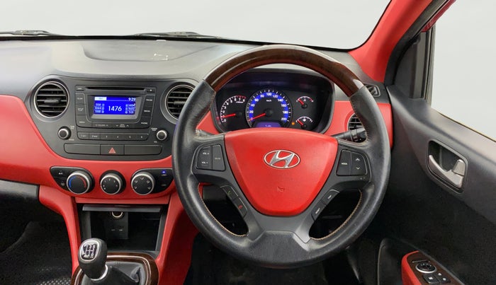 2015 Hyundai Xcent S (O) 1.2, Petrol, Manual, 76,484 km, Steering Wheel Close Up