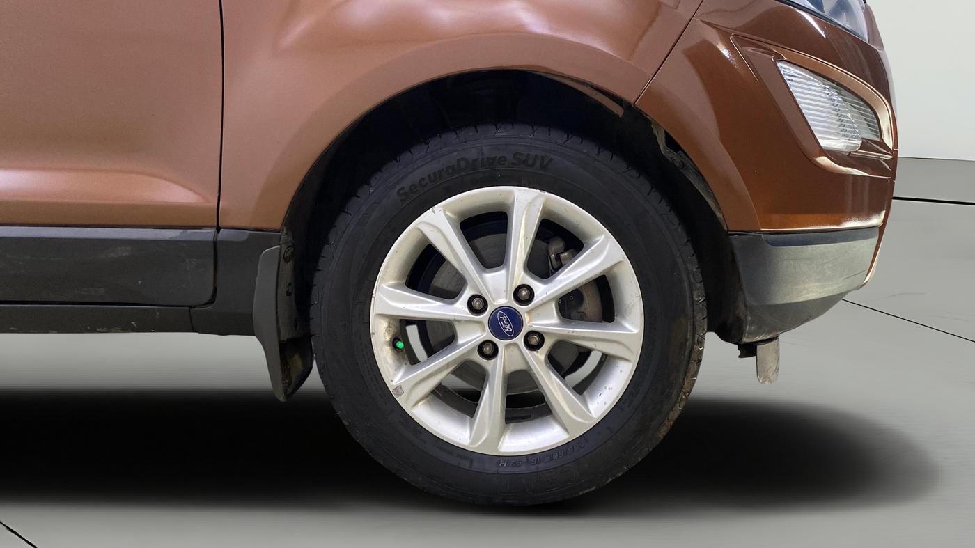 2019 Ford Ecosport TITANIUM 1.5L DIESEL, Diesel, Manual, 1,09,199 km, Right Front Wheel