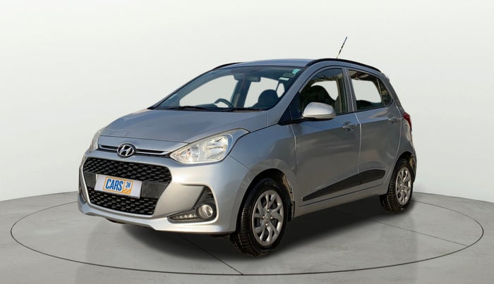 2019 Hyundai Grand i10 SPORTZ 1.2 KAPPA VTVT, Petrol, Manual, 36,778 km, Left Front Diagonal