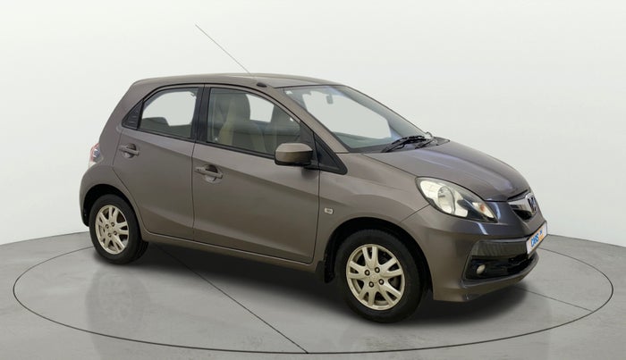 2013 Honda Brio V MT, Petrol, Manual, 22,673 km, Right Front Diagonal
