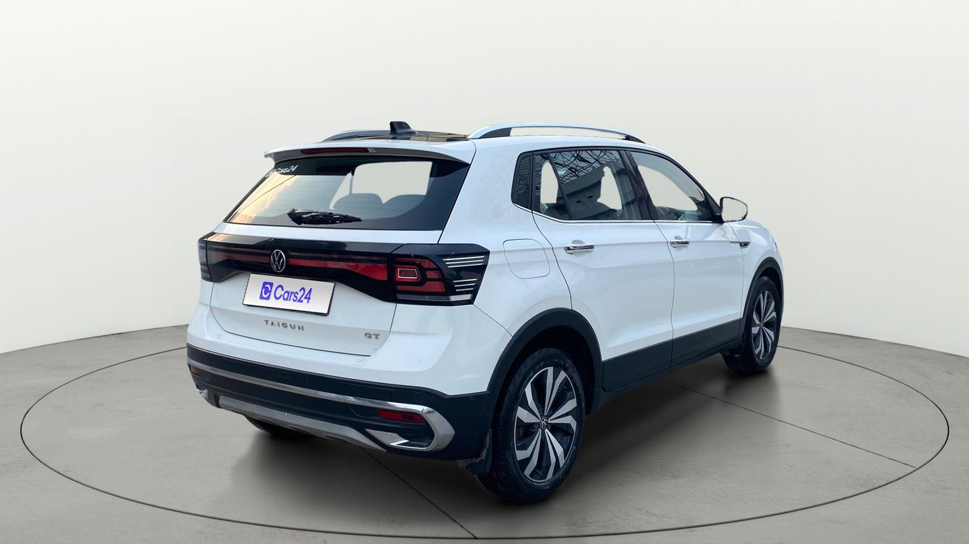 2021 Volkswagen TAIGUN GT PLUS 1.5 TSI DSG, Petrol, Automatic, 59,590 km, Right Back Diagonal