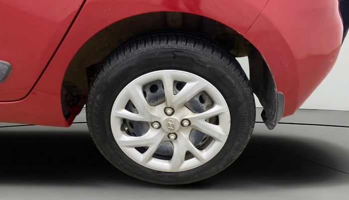 2017 Hyundai Grand i10 SPORTZ (O) 1.2 KAPPA VTVT, Petrol, Manual, 48,293 km, Left Rear Wheel