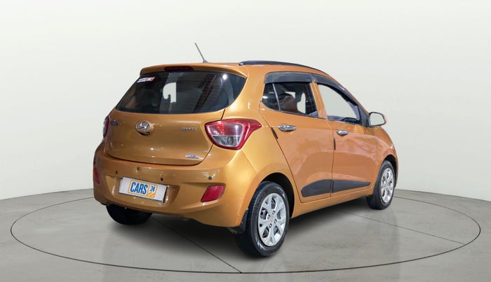 2016 Hyundai Grand i10 SPORTZ 1.2 KAPPA VTVT, Petrol, Manual, 53,865 km, Right Back Diagonal