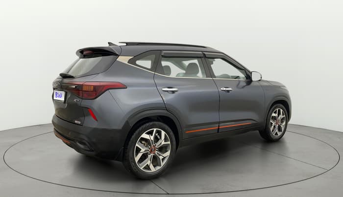 2022 KIA SELTOS X LINE 1.4 DCT, Petrol, Automatic, 33,276 km, Right Back Diagonal