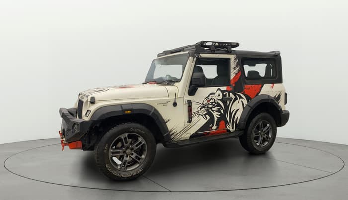 2023 Mahindra Thar LX P 2WD AT HT, Petrol, Automatic, 31,585 km, Left Front Diagonal