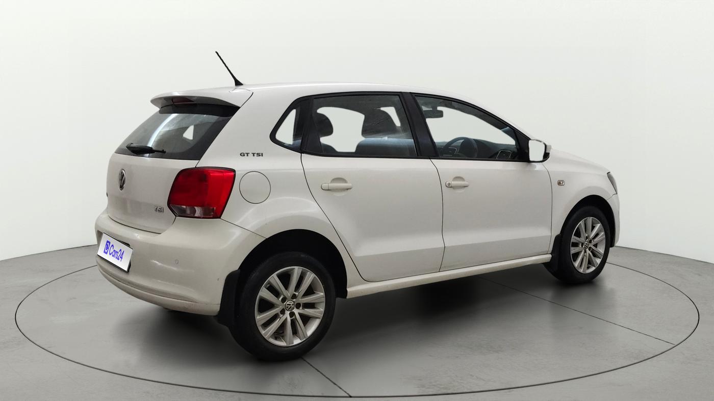 2014 Volkswagen Polo GT TSI AT, Petrol, Automatic, 89,070 km, Right Back Diagonal