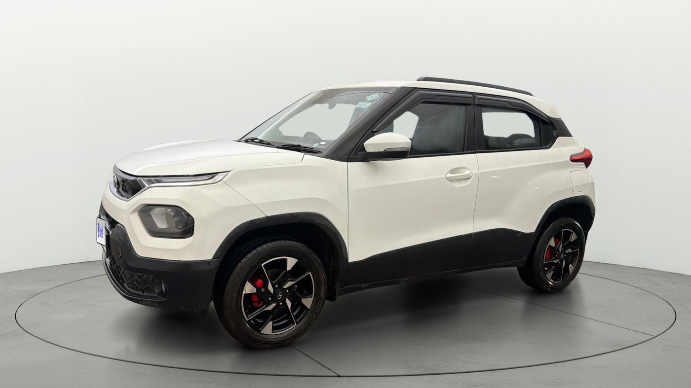 2023 Tata PUNCH ACCOMPLISHED DAZZLE SUNROOF CNG MT, CNG, Manual, 81,360 km, Left Front Diagonal