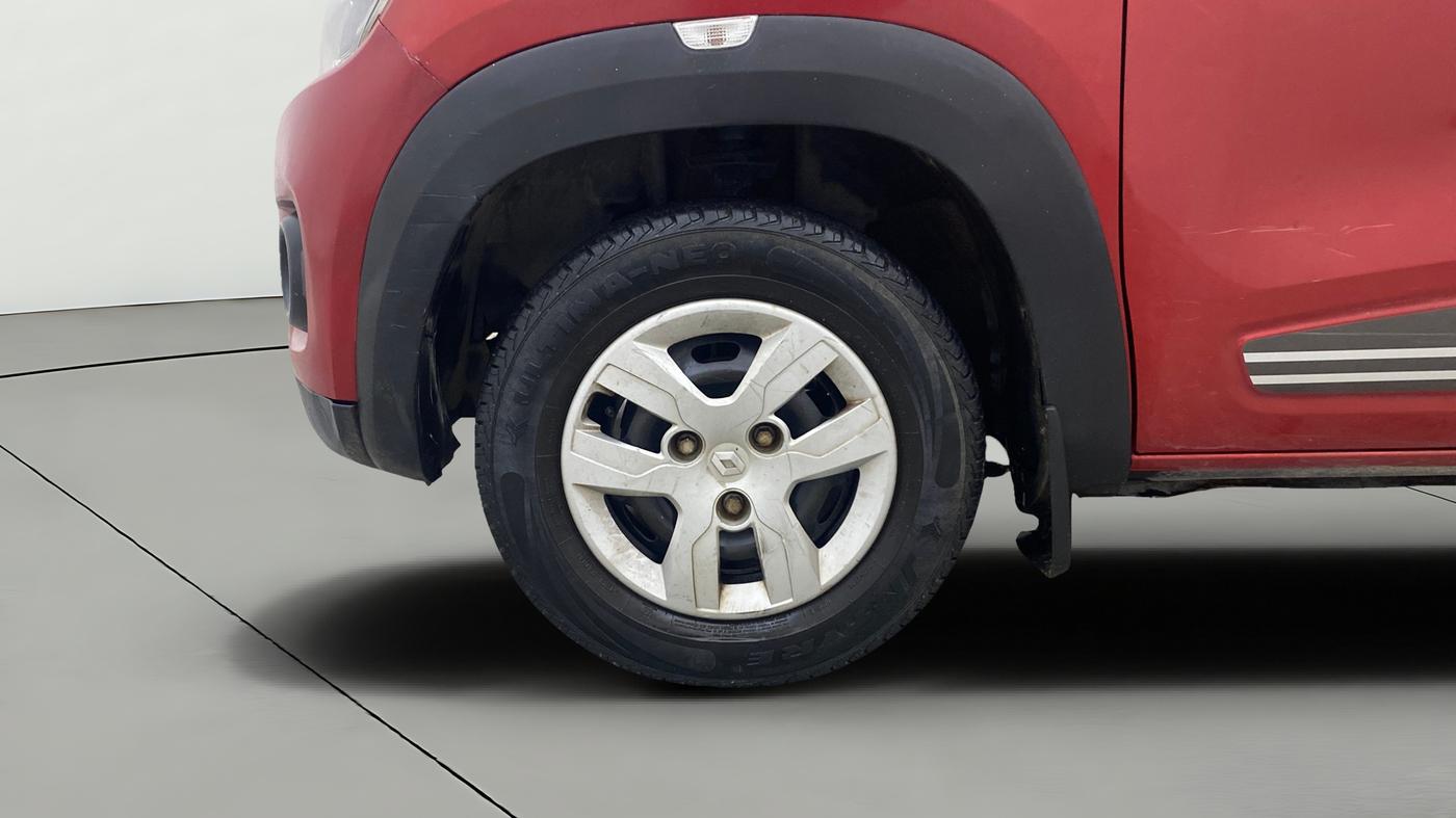 2018 Renault Kwid RXT 1.0 (O), Petrol, Manual, 38,571 km, Left Front Wheel