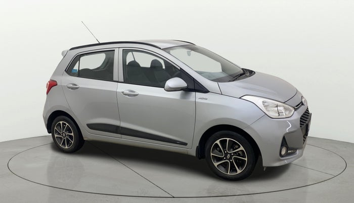 2018 Hyundai Grand i10 SPORTZ AT 1.2 KAPPA VTVT, Petrol, Automatic, 28,023 km, Right Front Diagonal