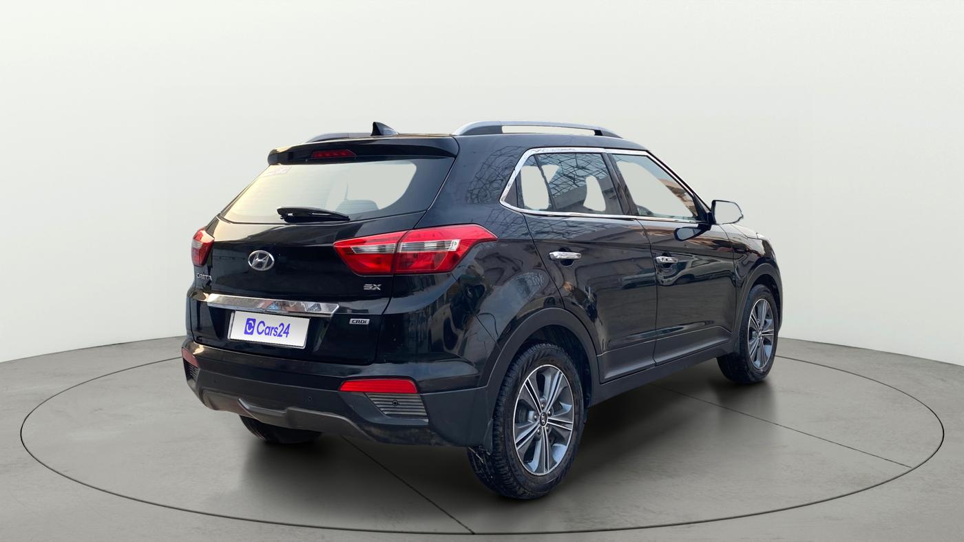 2015 Hyundai Creta SX (O) 1.6 DIESEL, Diesel, Manual, 35,137 km, Right Back Diagonal