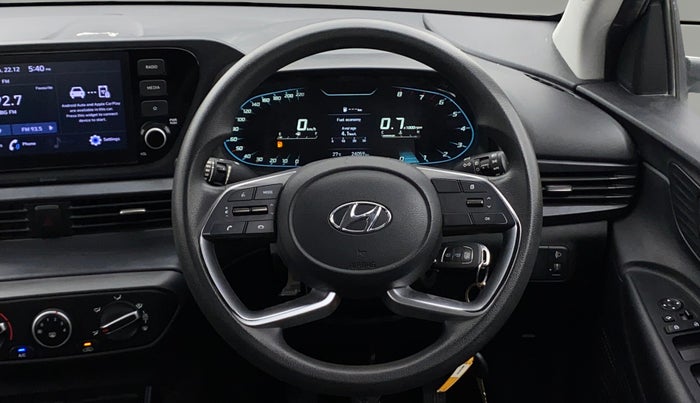 2022 Hyundai NEW I20 SPORTZ 1.2 MT, Petrol, Manual, 24,056 km, Steering Wheel Close Up