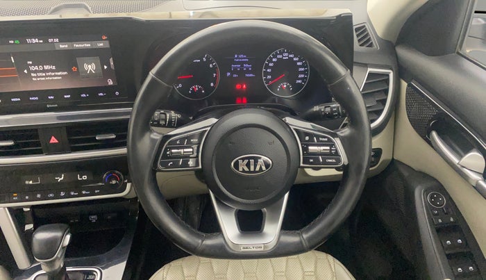 2020 KIA SELTOS HTX IVT 1.5 PETROL, Petrol, Automatic, 76,587 km, Steering Wheel Close Up