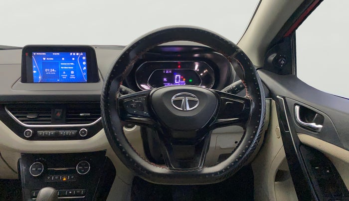 2021 Tata NEXON XZA PLUS DIESEL, Diesel, Automatic, 65,734 km, Steering Wheel Close Up