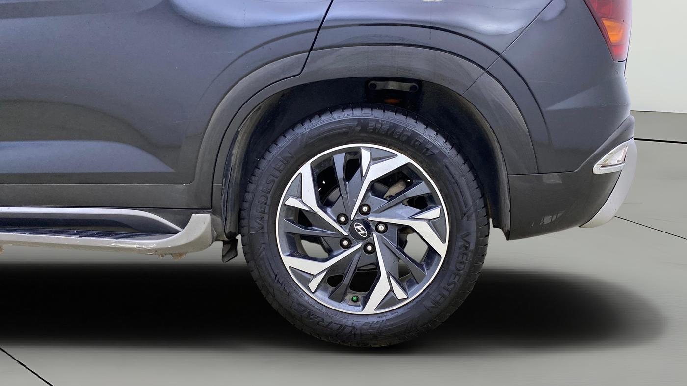 2020 Hyundai Creta SX (O) AT 1.5 DIESEL, Diesel, Automatic, 99,454 km, Left Rear Wheel
