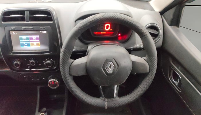 2018 Renault Kwid RXT 1.0 AMT (O), Petrol, Automatic, 53,239 km, Steering Wheel Close Up