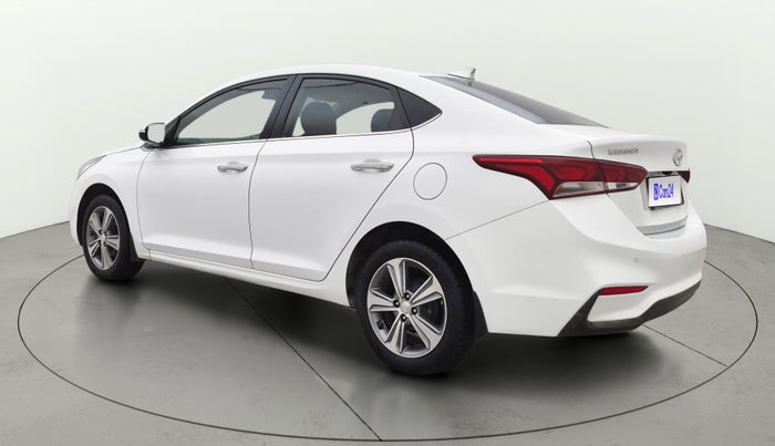 2018 Hyundai Verna 1.6 VTVT SX O, Petrol, Manual, 1,11,324 km, Left Back Diagonal