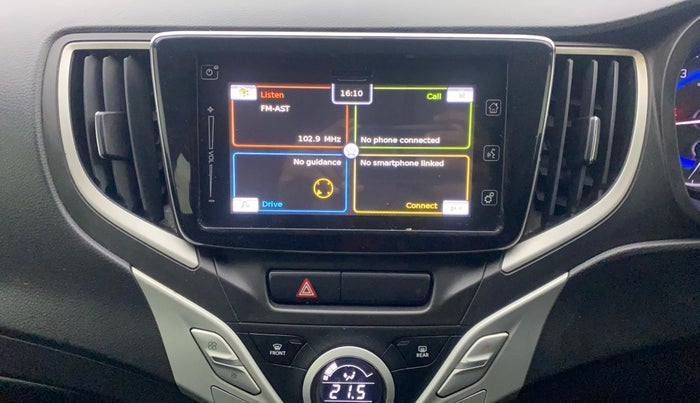 2017 Maruti Baleno ALPHA PETROL 1.2, Petrol, Manual, 1,08,308 km, Air Conditioner