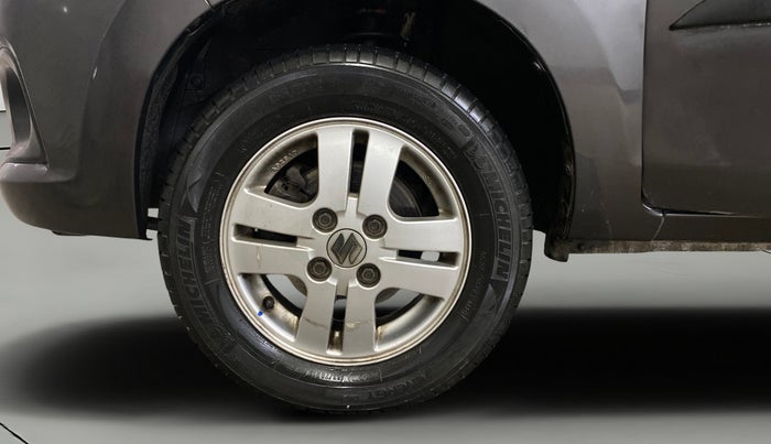 2017 Maruti Alto K10 VXI (O), Petrol, Manual, 60,652 km, Left Front Wheel