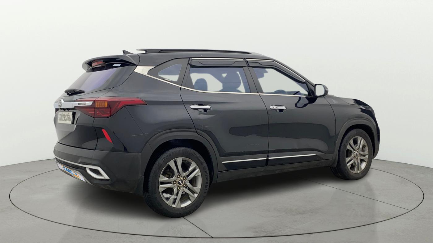 2020 KIA SELTOS HTX PLUS AT1.5 DIESEL, Diesel, Automatic, 1,31,310 km, Right Back Diagonal