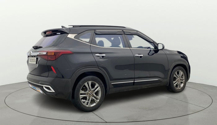 2020 KIA SELTOS HTX PLUS AT1.5 DIESEL, Diesel, Automatic, 1,31,214 km, Right Back Diagonal